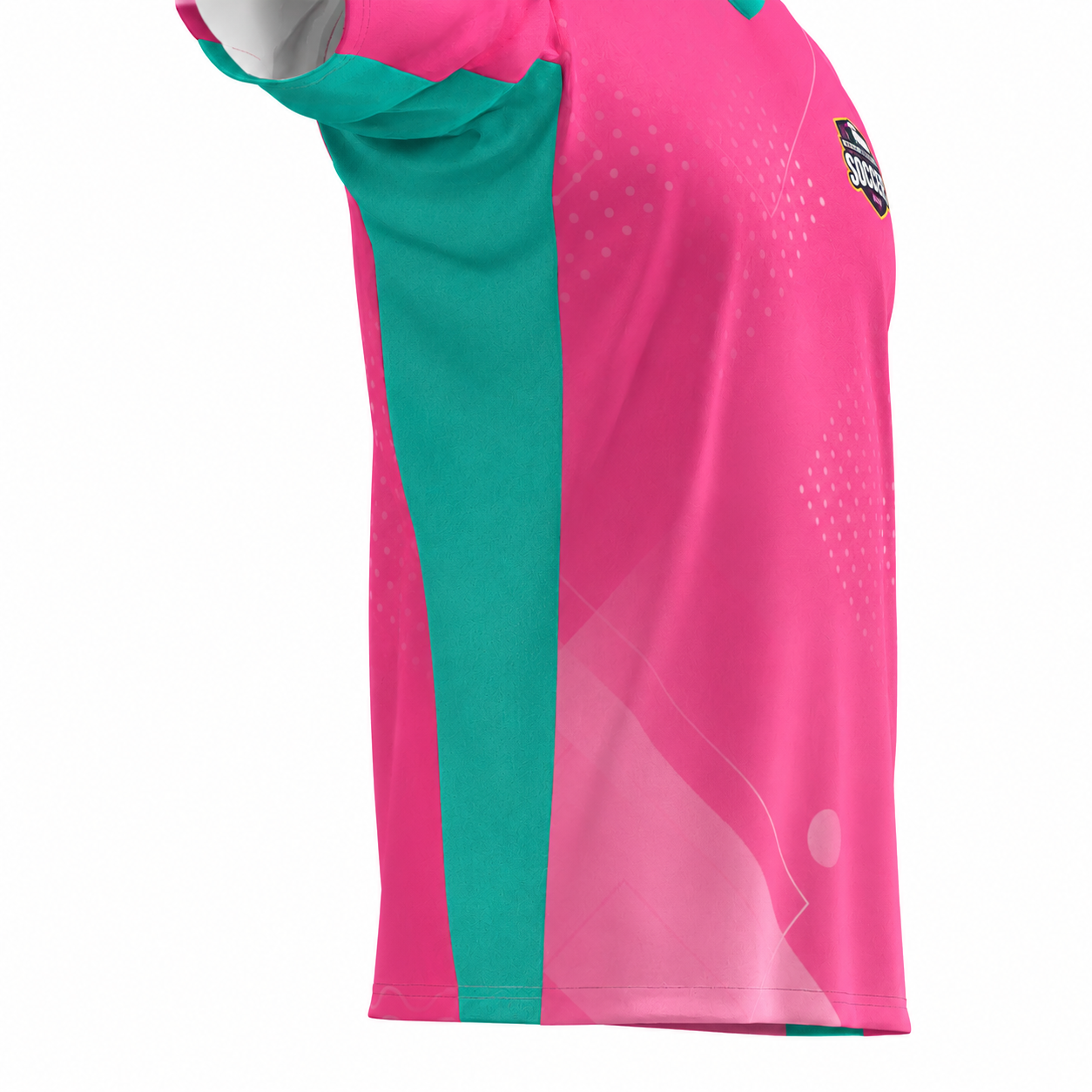 Customized Unisex V-neck Jersey 100% Polyester