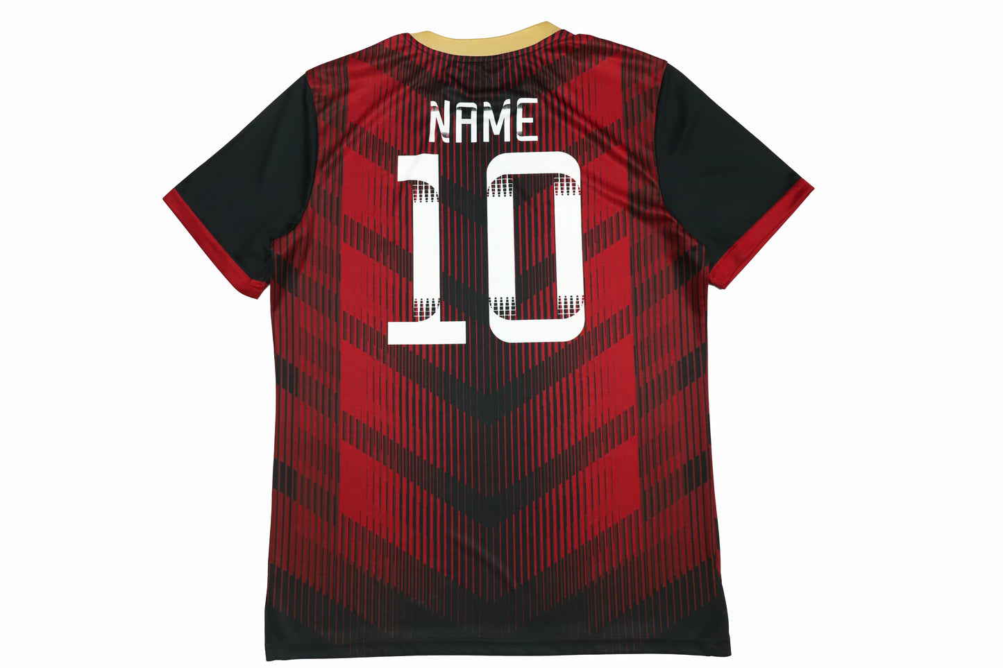 Custom Red & Black Soccer Jersey – Team Logo Football Uniforms