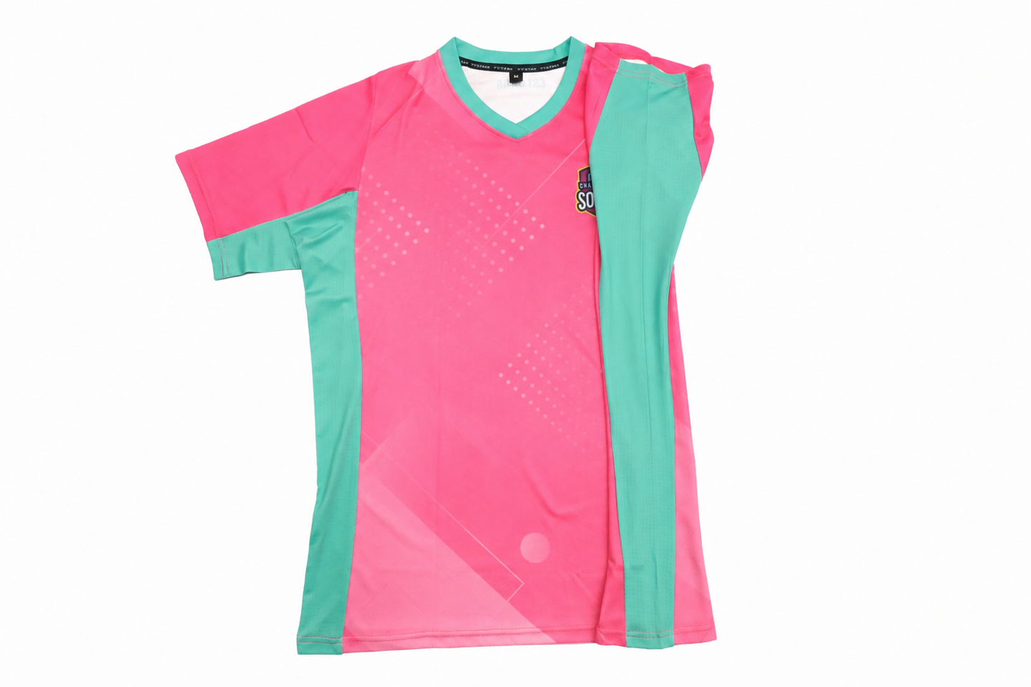 Customized Unisex V-neck Jersey 100% Polyester