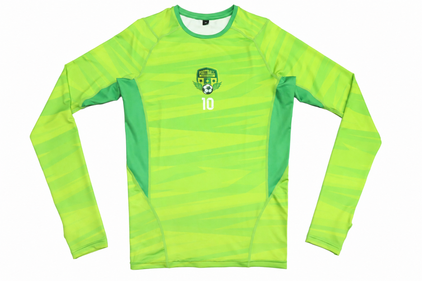 Custom Long Sleeve Soccer Training Jersey – Team Logo Football Uniforms